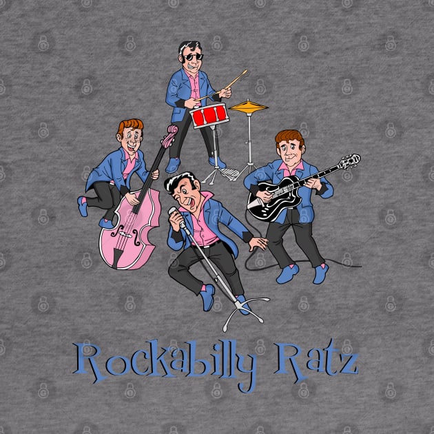 Rockabilly Ratz by AceToons